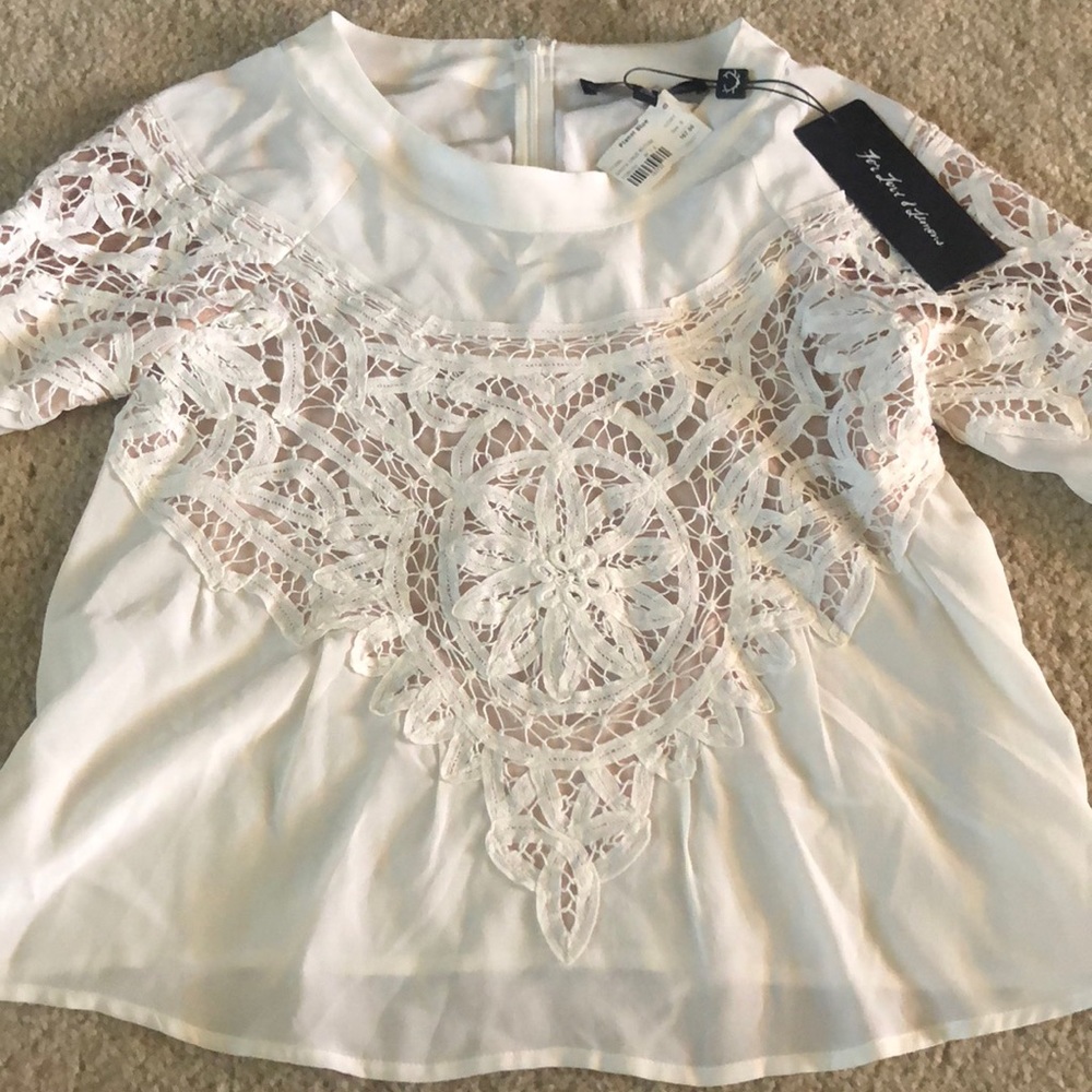 For Love and Lemons Long sleeve “hippie” shirt